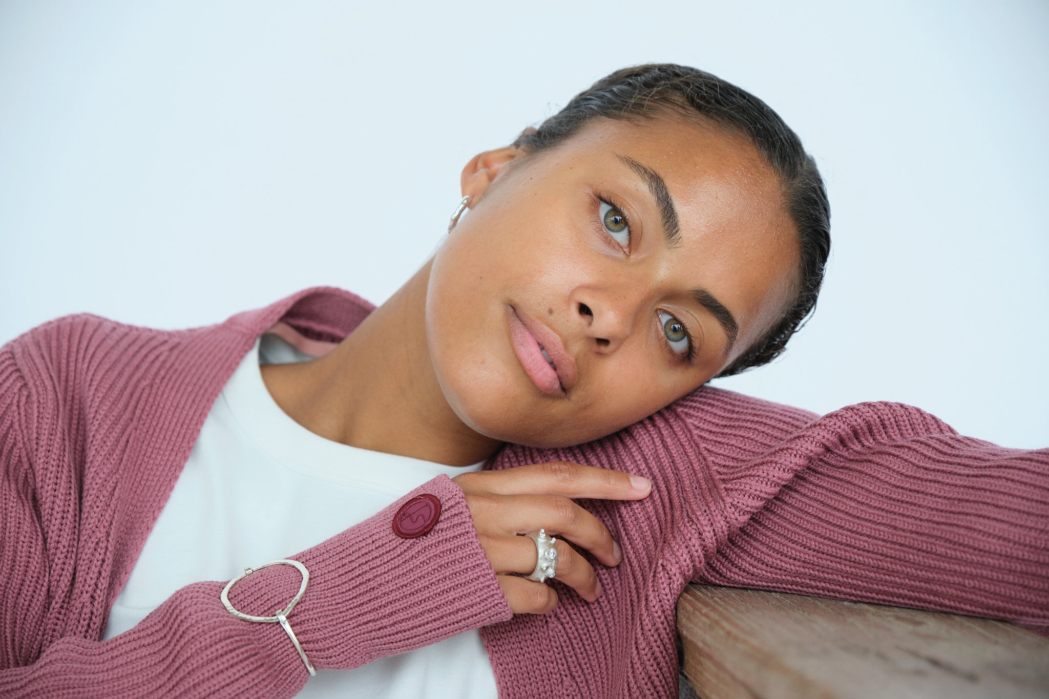 Stone Copenhagen Curved Infinity Bracelet Silver