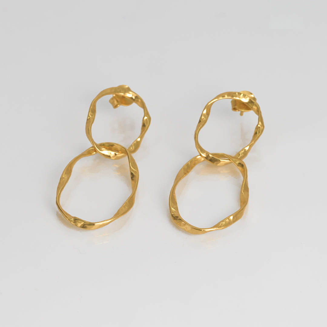 Stone Copenhagen Furie Earring Gold