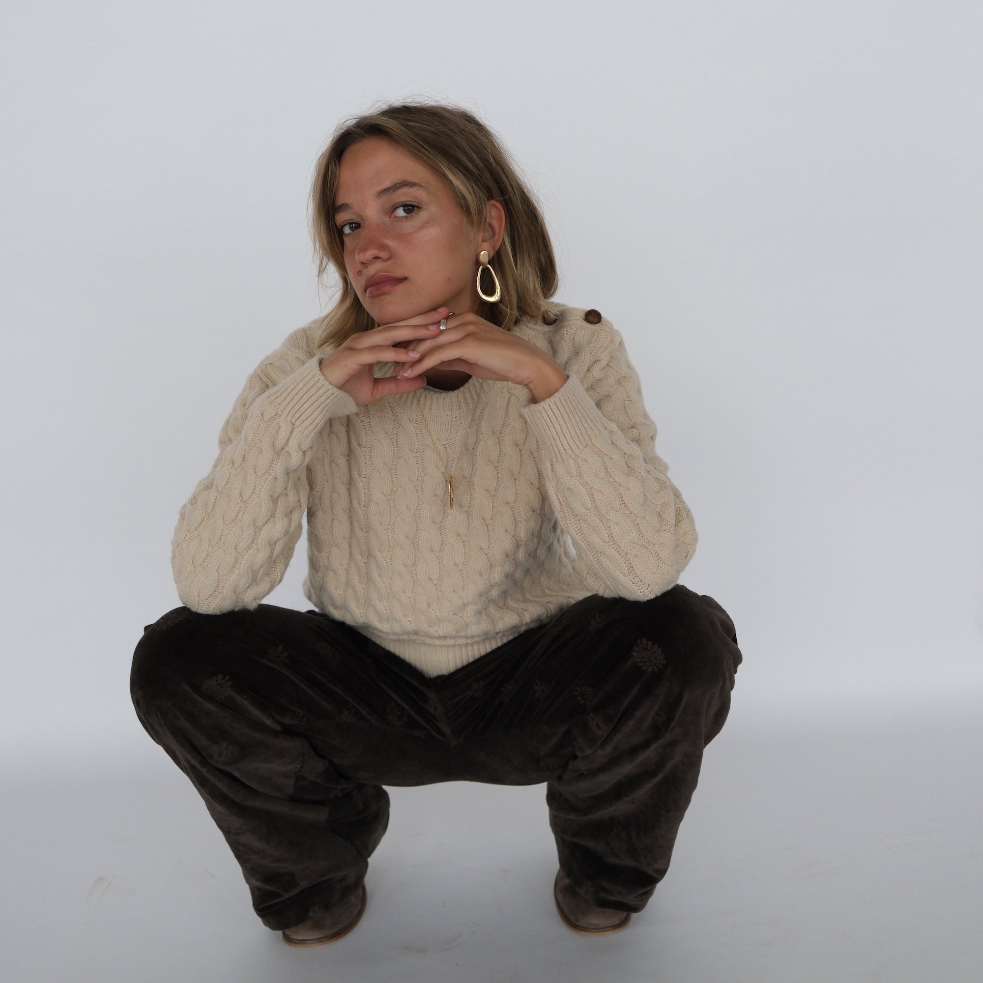 Stone Copenhagen Gaia Earring Gold