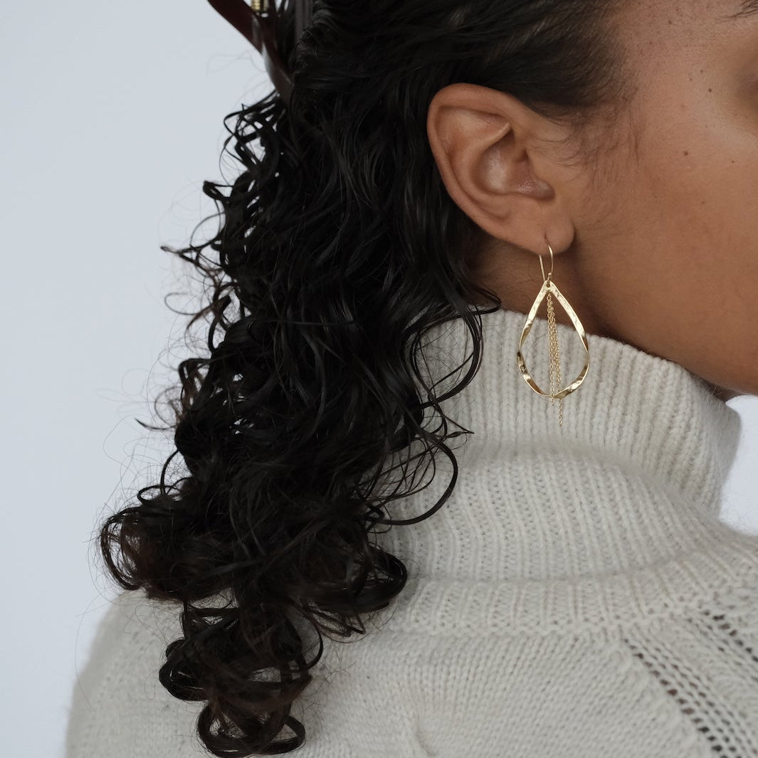 Stone Copenhagen Mist Earring Gold