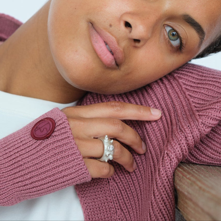 Stone Copenhagen Moon Ring Ring Silver