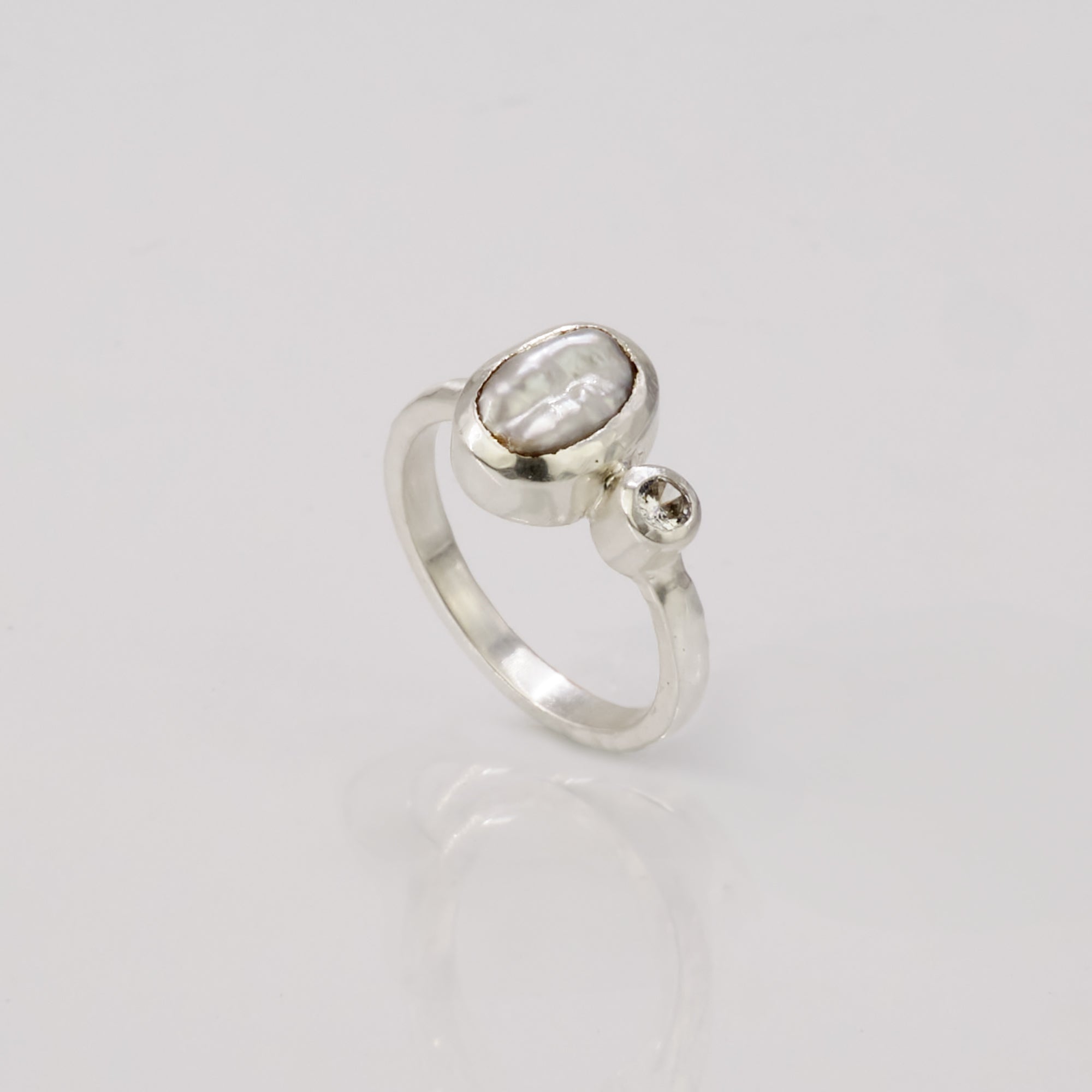 Stone Copenhagen Neptune's Eye Ring Silver