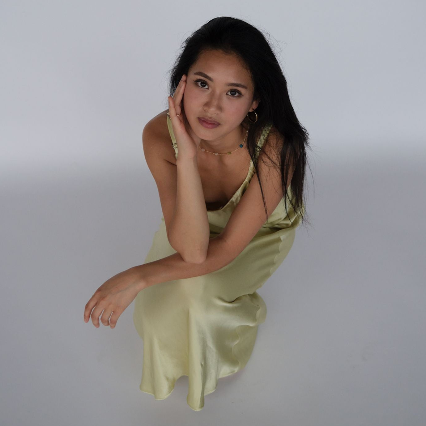 Stone Copenhagen Prism 40 cm Necklace Necklace Gold