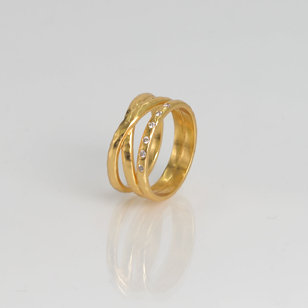 Stone Copenhagen Sirin Ring Gold