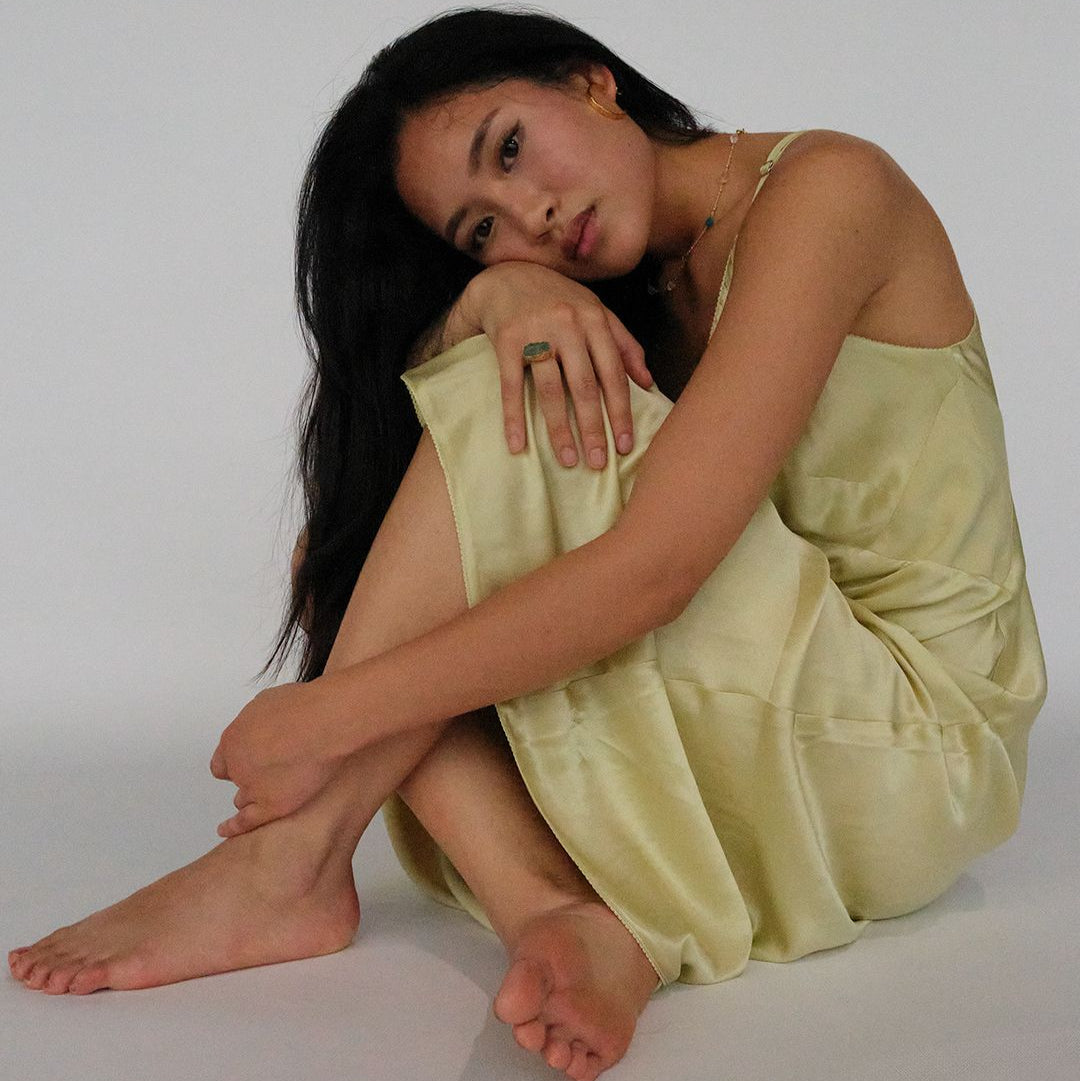 Stone Copenhagen Sun Glitter Ring Ring Aquamarine