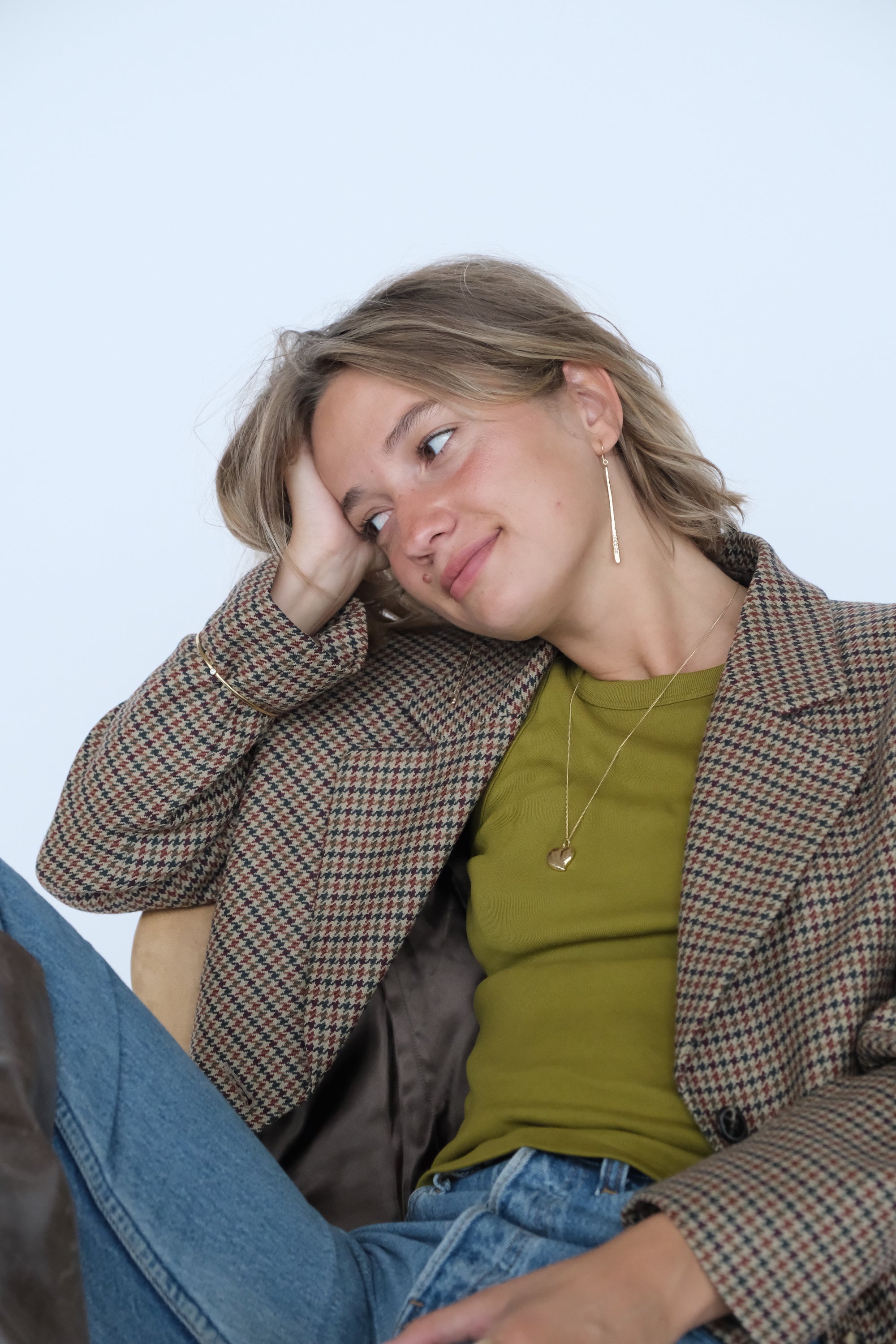 Stone Copenhagen Timeless Line Earring Gold