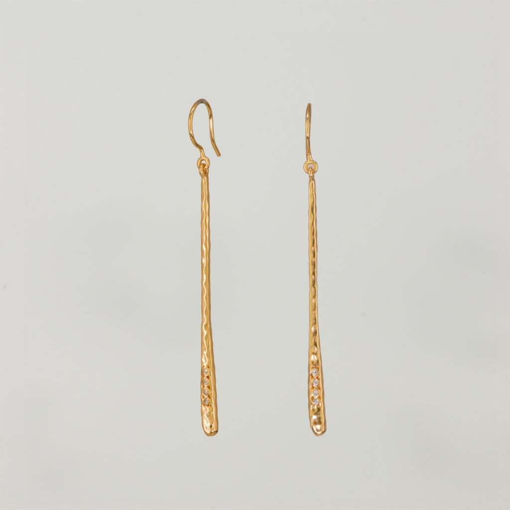 Stone Copenhagen Timeless Line Earring Gold
