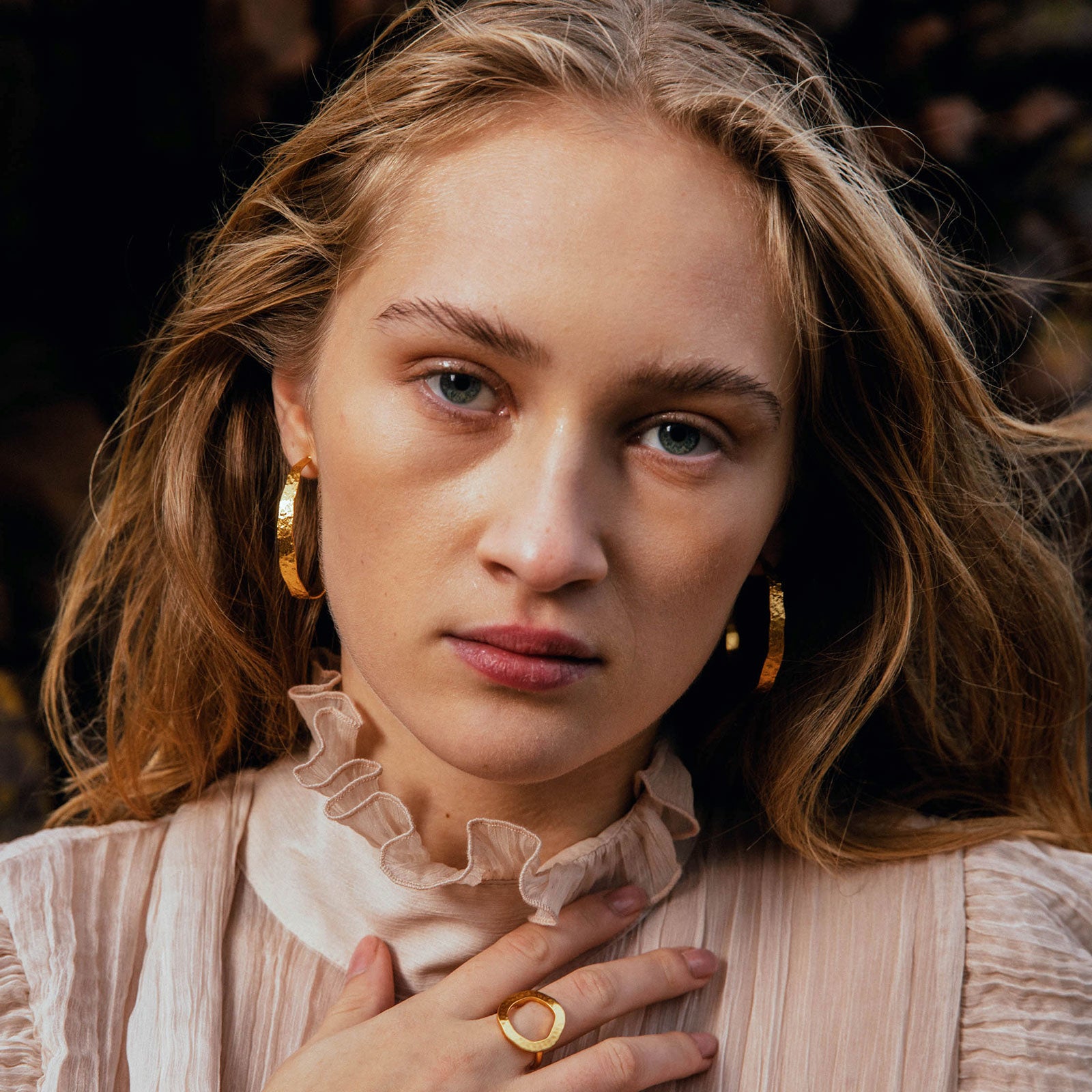 Stone Copenhagen Solstice Earring Gold