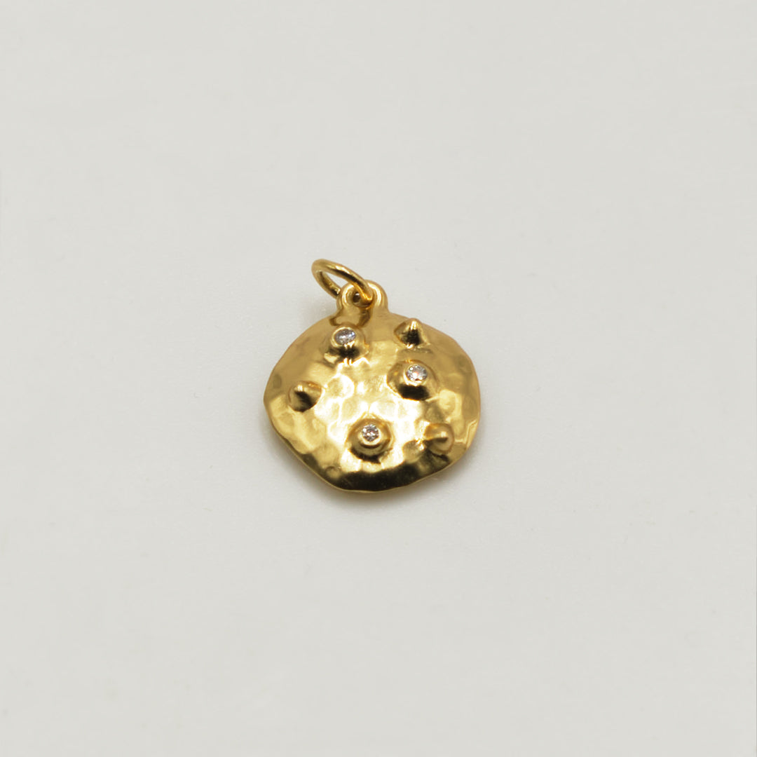 Stone Copenhagen Full Moon Pendant Guld