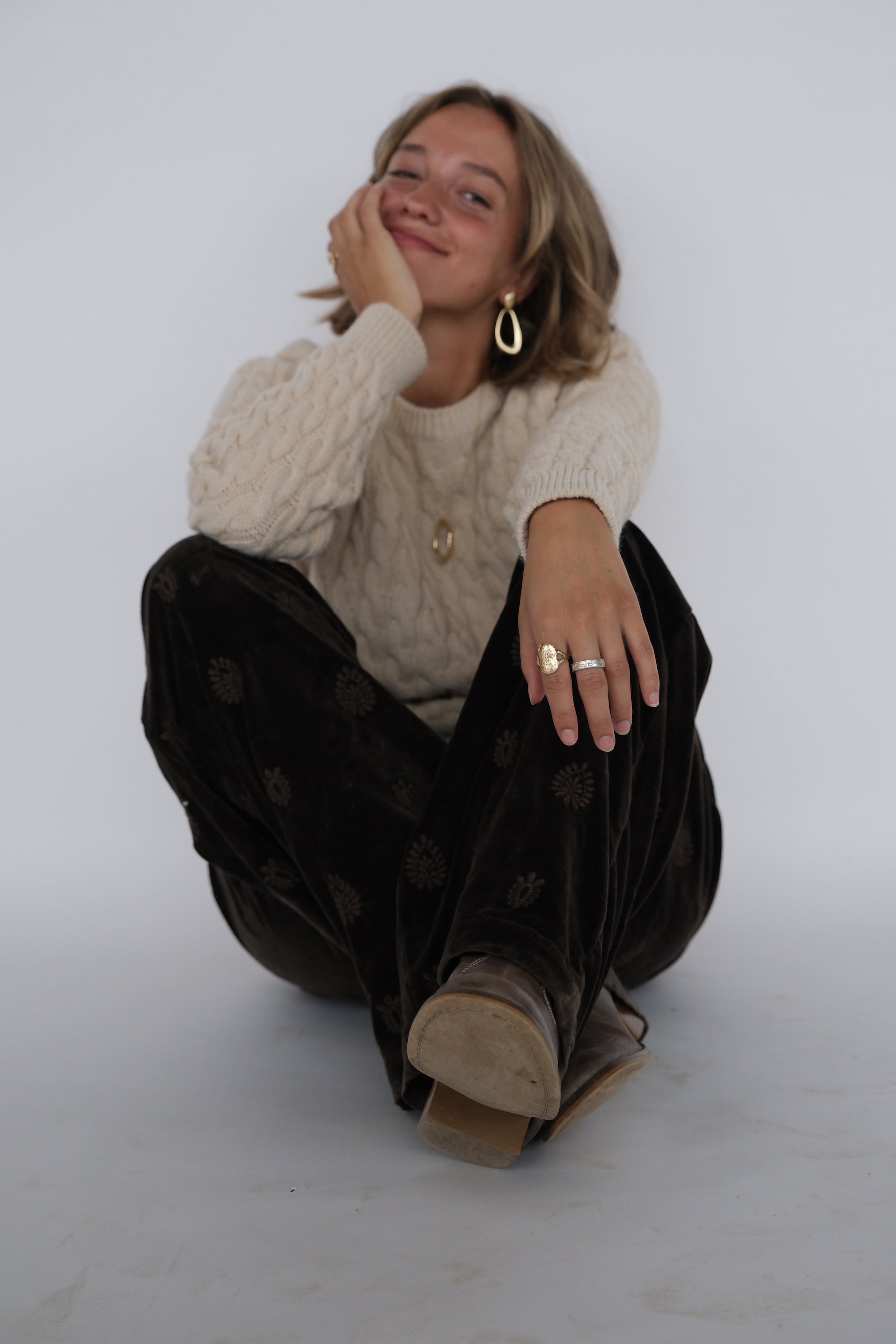 Stone Copenhagen Gaia Earring Gold