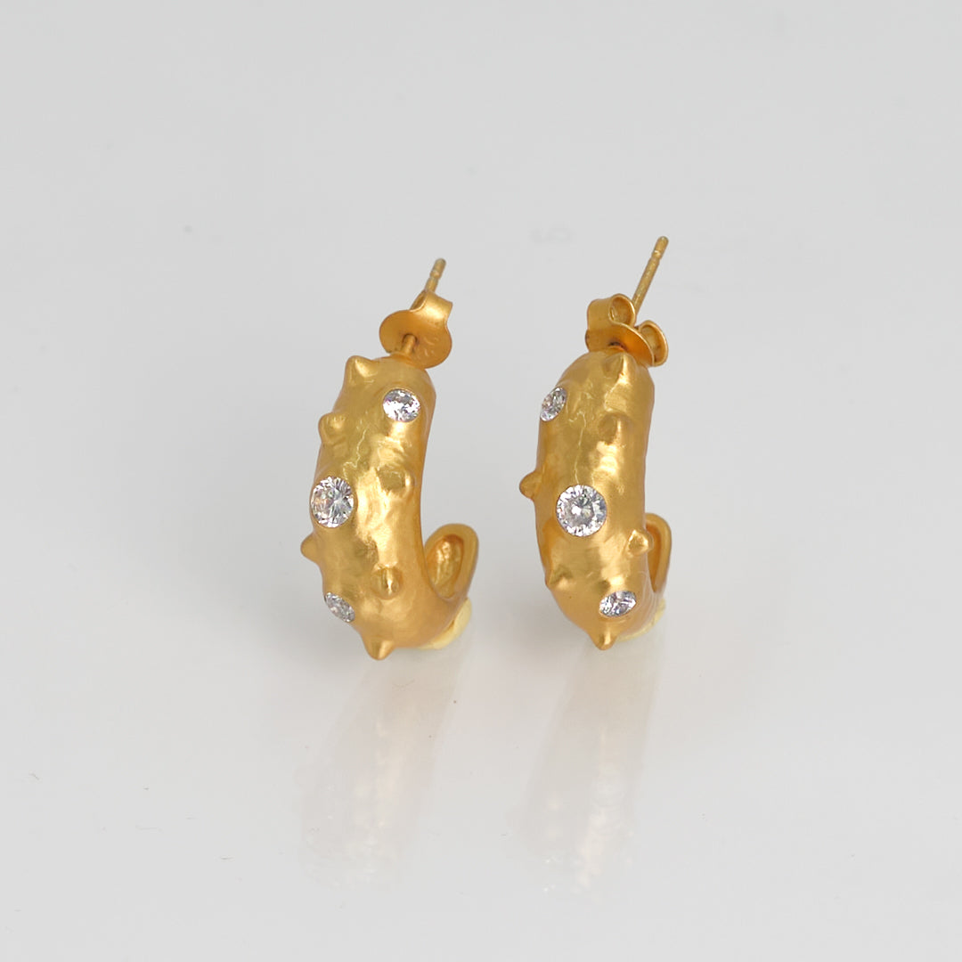 Stone Copenhagen Gemini Earring Guld