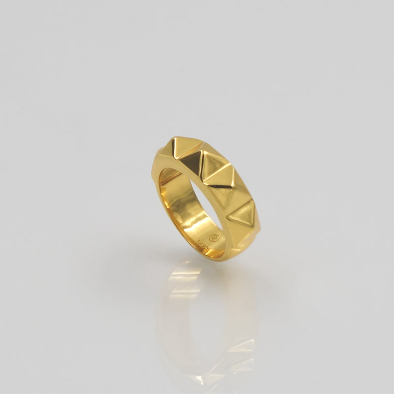 Stone Copenhagen Obelisk Ring Guld