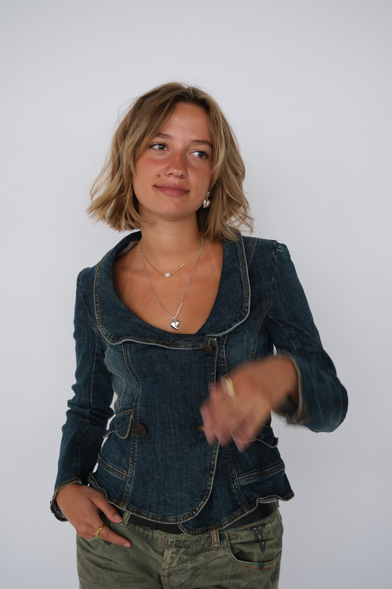 Stone Copenhagen Solitary Tears Necklace Gold