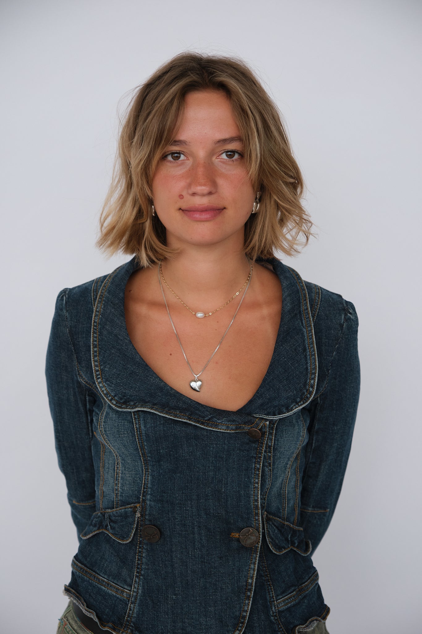 Stone Copenhagen Solitary Tears Necklace Gold