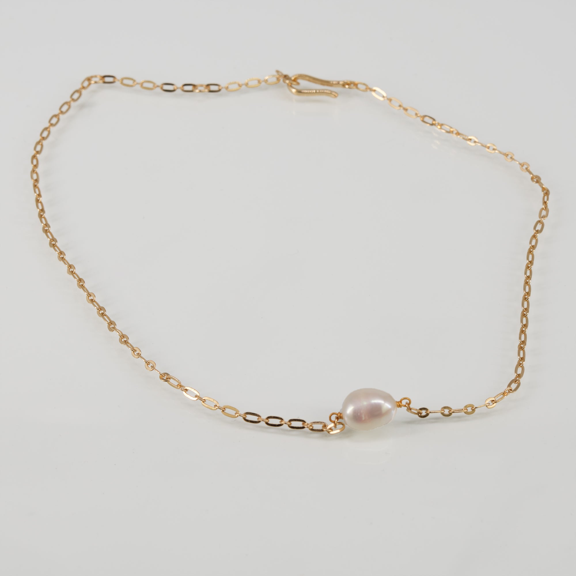 Stone Copenhagen Solitary Tears Necklace Gold