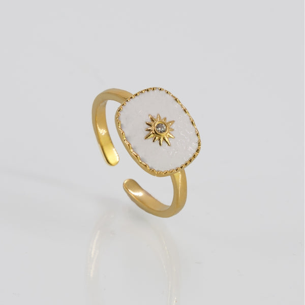 Stone Copenhagen Stella Nursery Ring Guld