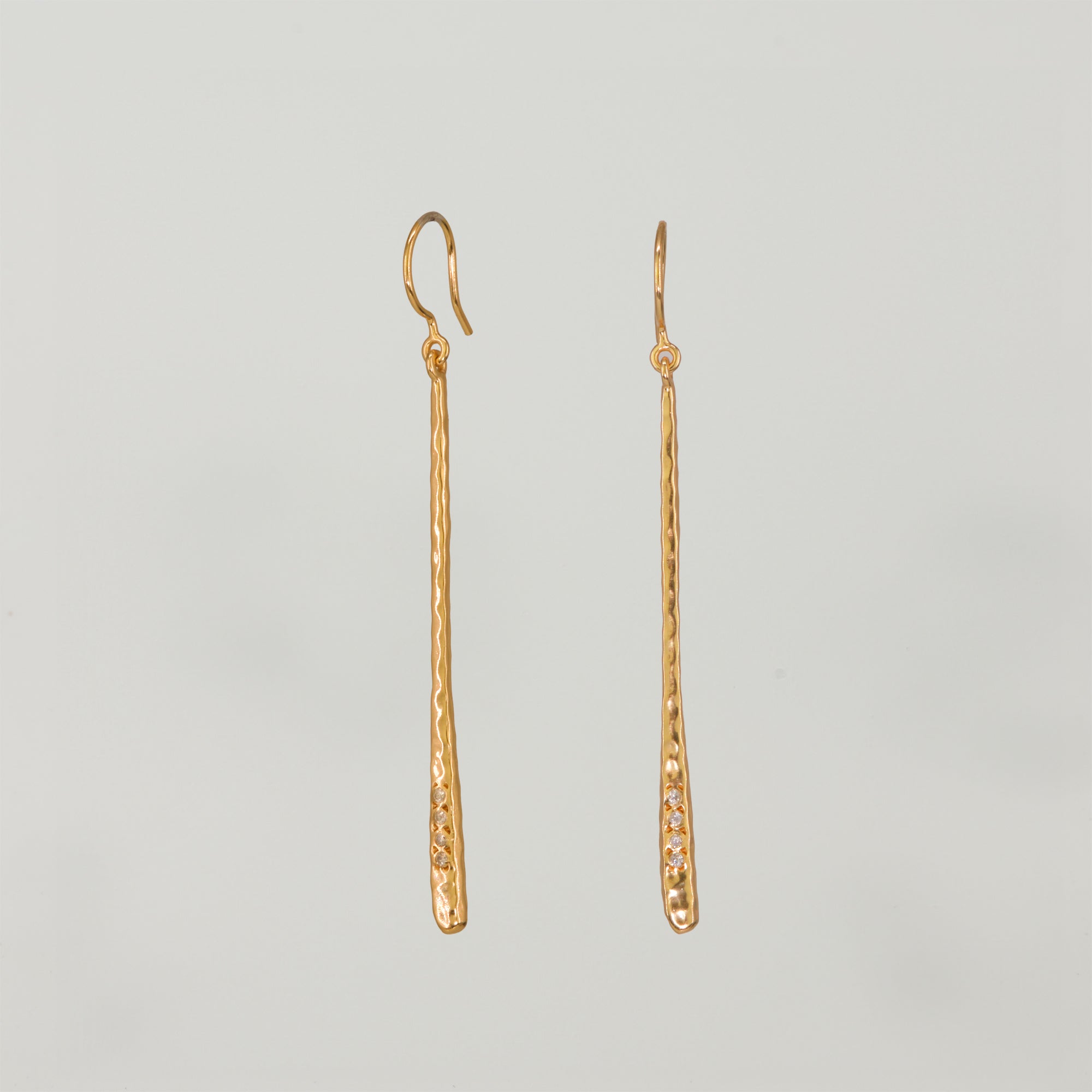Stone Copenhagen Timeless Line Earring Gold