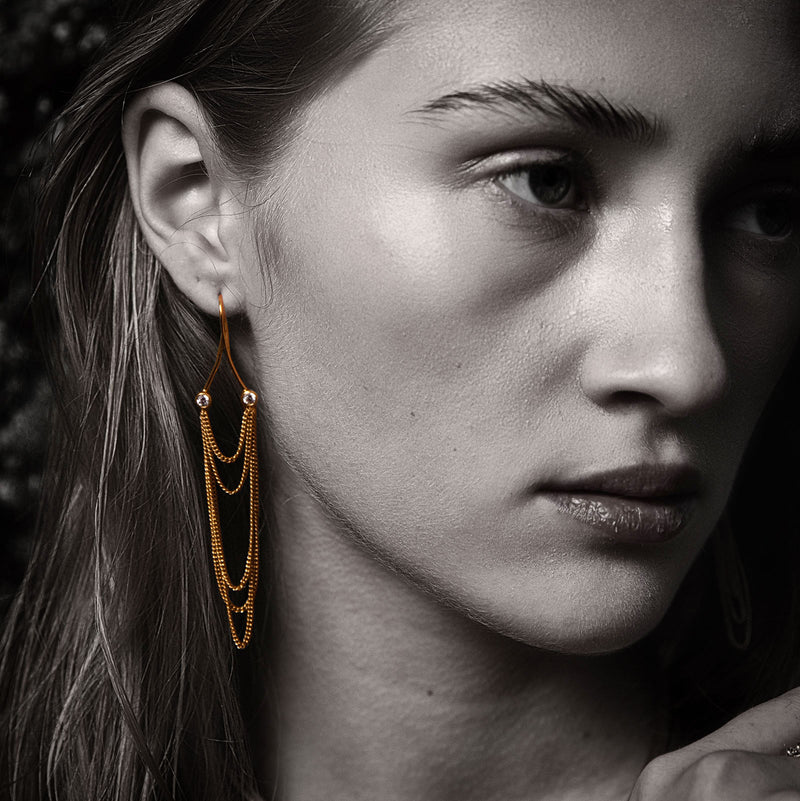 Stone Copenhagen Silent Waterfall Earring