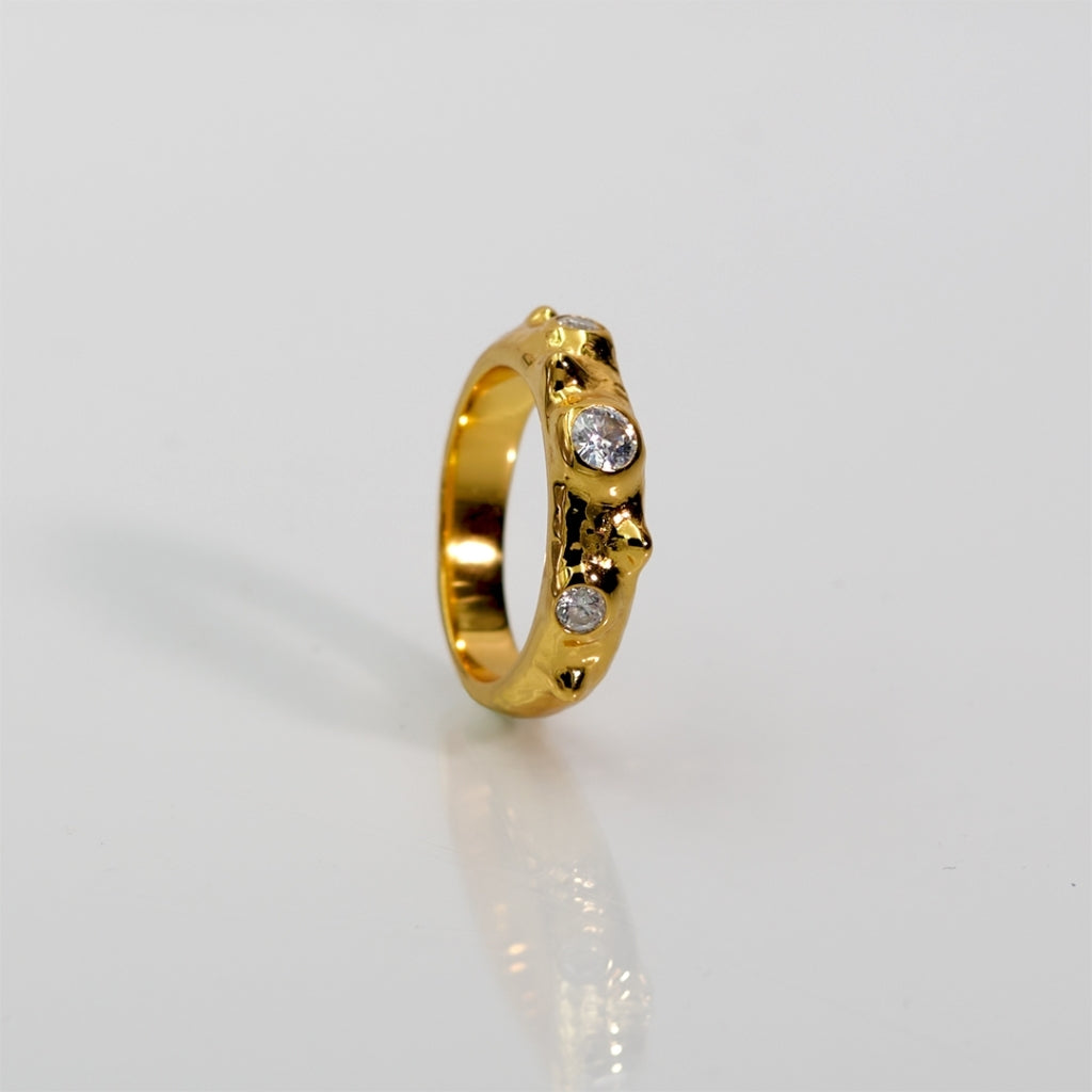 Stone Copenhagen Umbriel Ring Guld